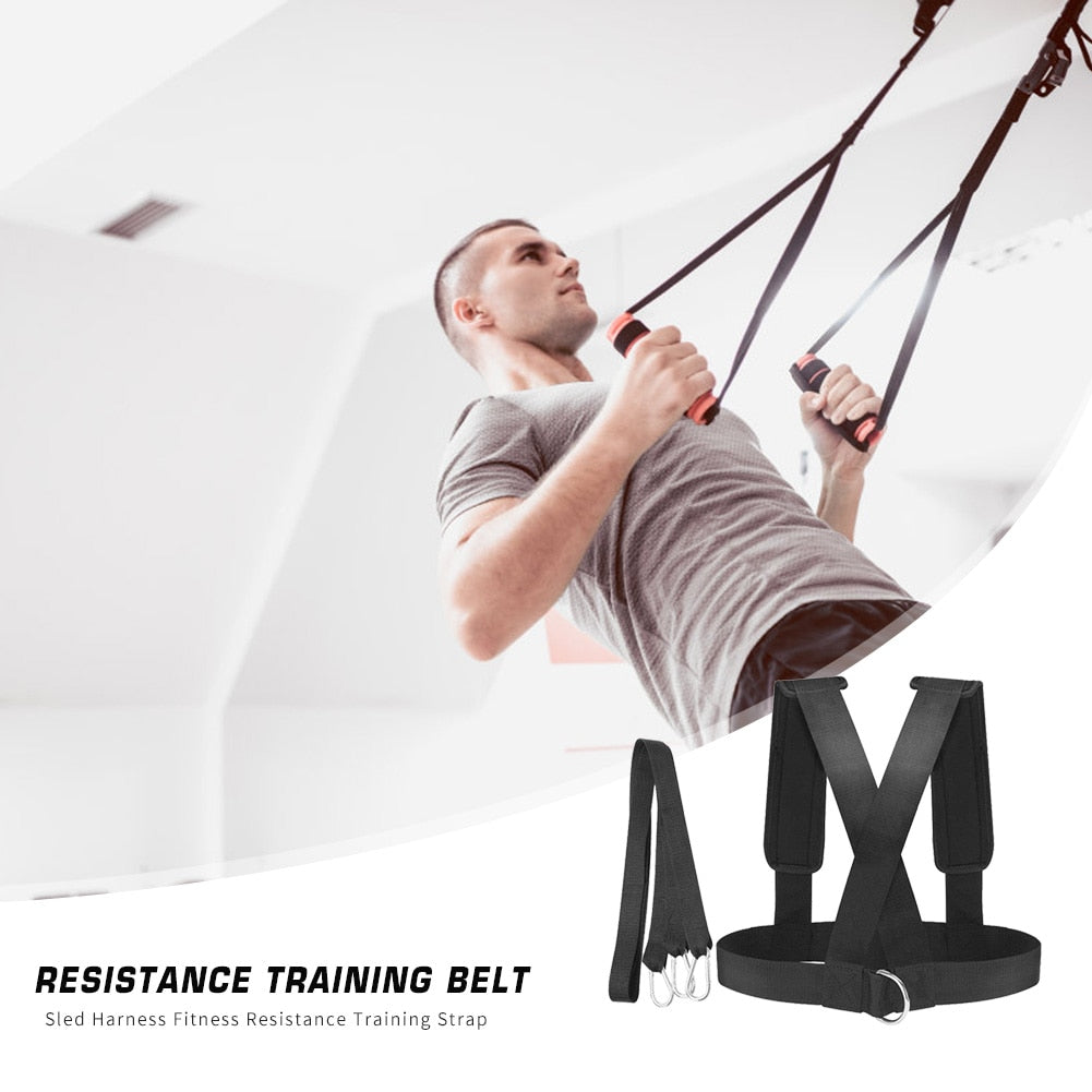 Sled Harness Fitness Resistance Strap