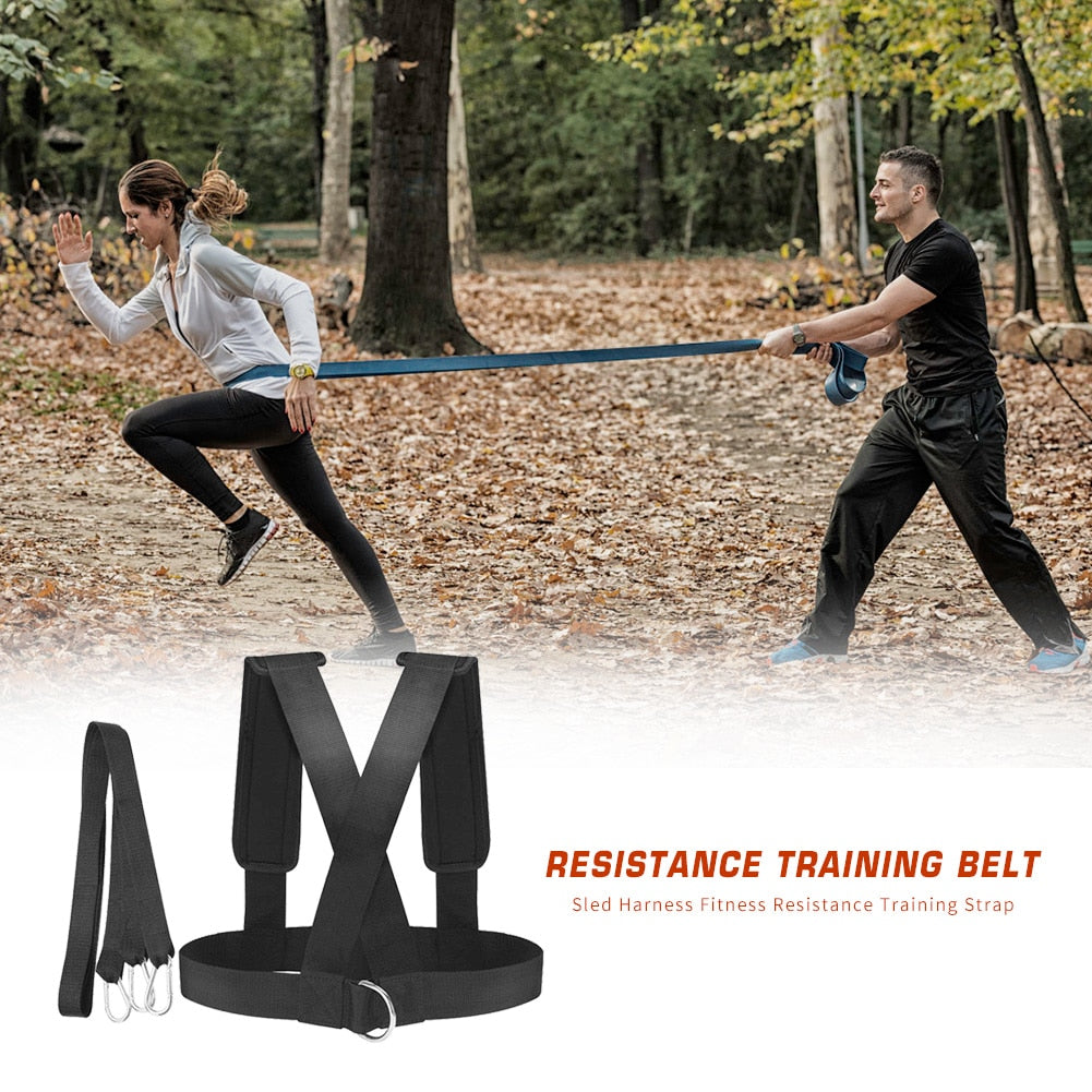 Sled Harness Fitness Resistance Strap