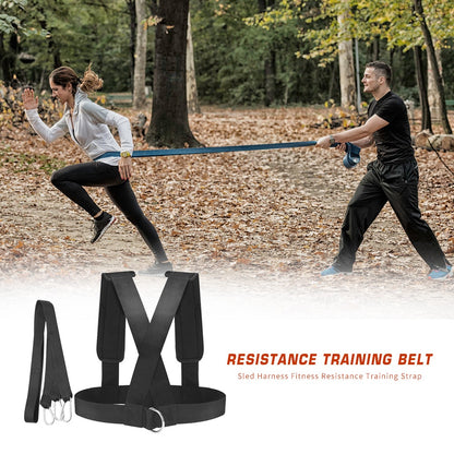 Sled Harness Fitness Resistance Strap