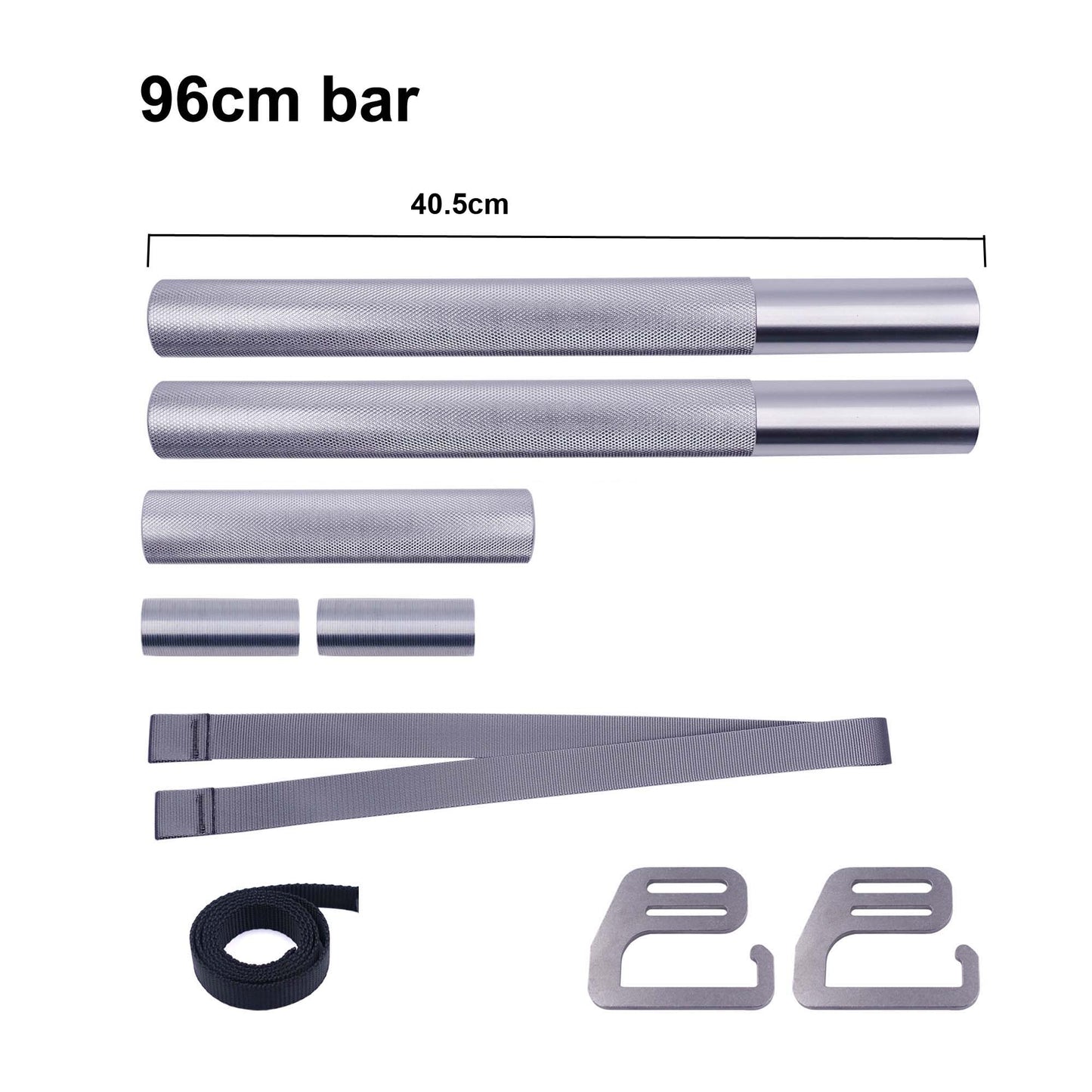 Heavy Duty Resistance Band Pilates Bar with e-type Hook